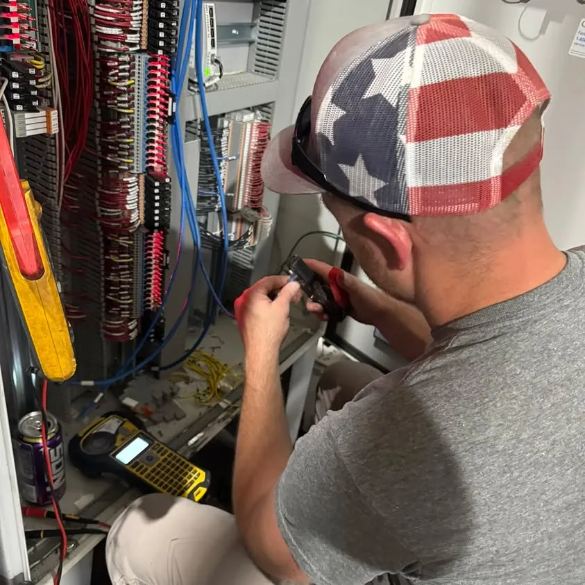 Installing ammonia sensors and compressor controls in Farmers Branch
